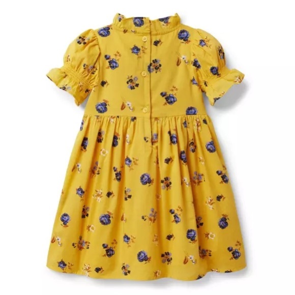Janie and Jack The Hannah Floral Smocked Dress - Picture 2 of 11